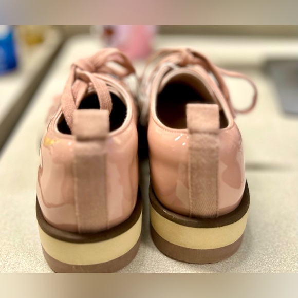 Zara Kids patent Pink oxfords size 2 - Picture 3 of 5